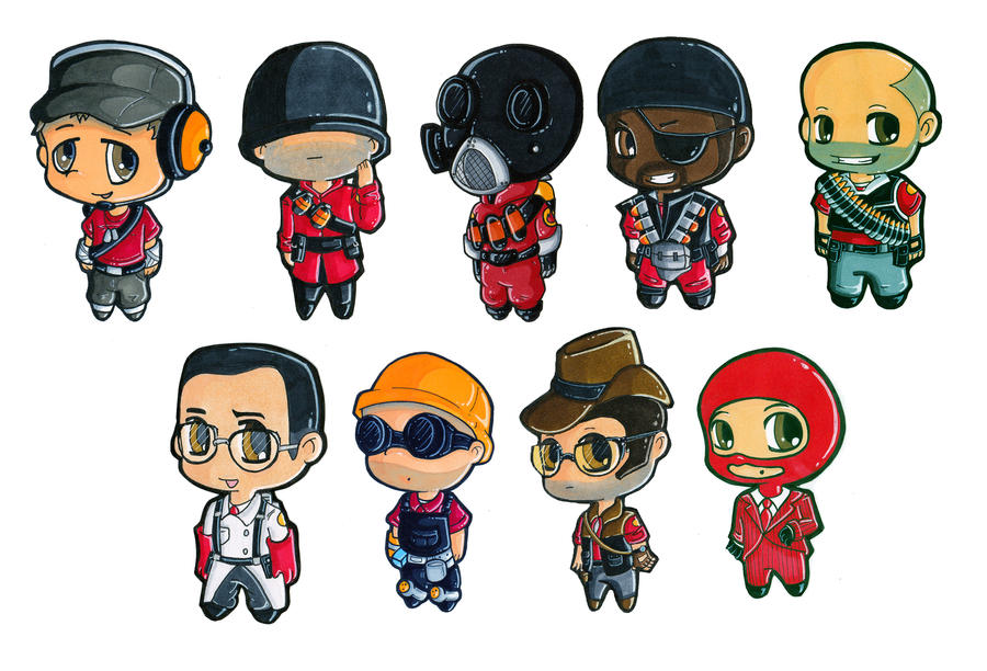 Team Fortress 2 Chibi Classes By Silly Da Billie On DeviantArt team-fortress-2-chibi-classes-by-silly-da-billie-on-deviantart