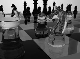 glass chess