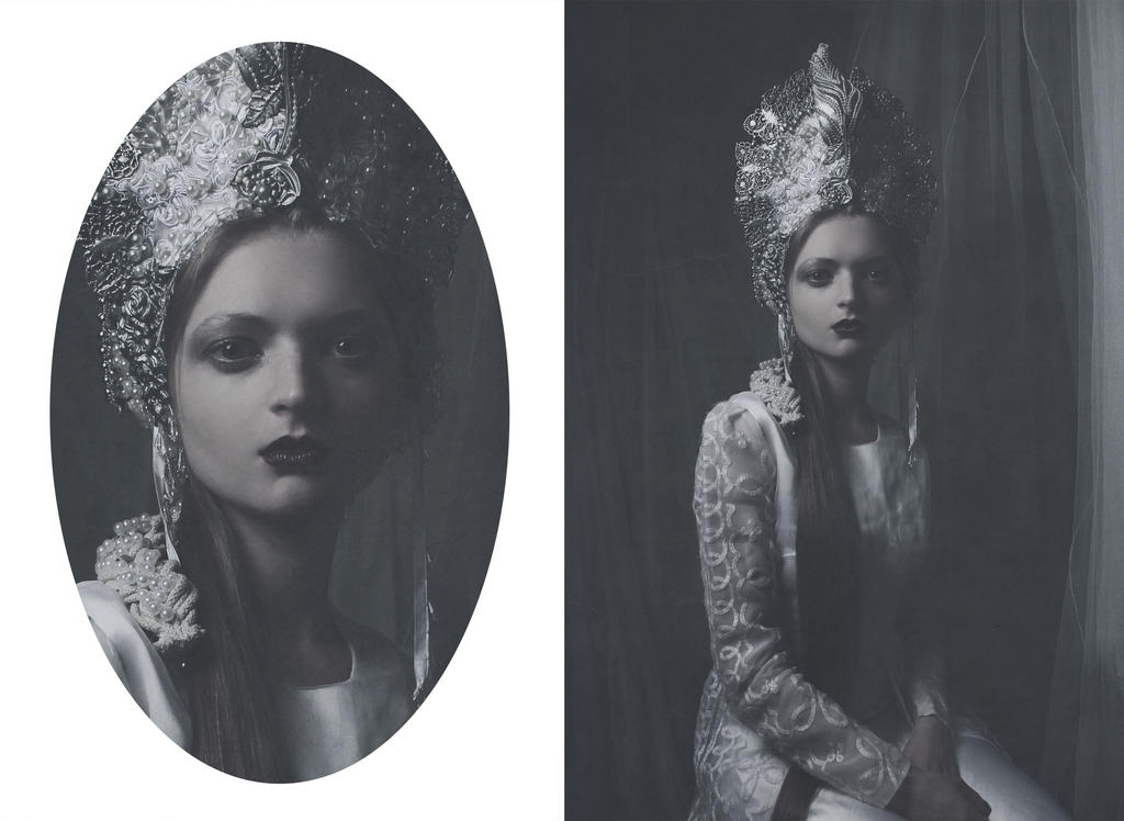 Her Darkness (headpiece) by AgnieszkaOsipa