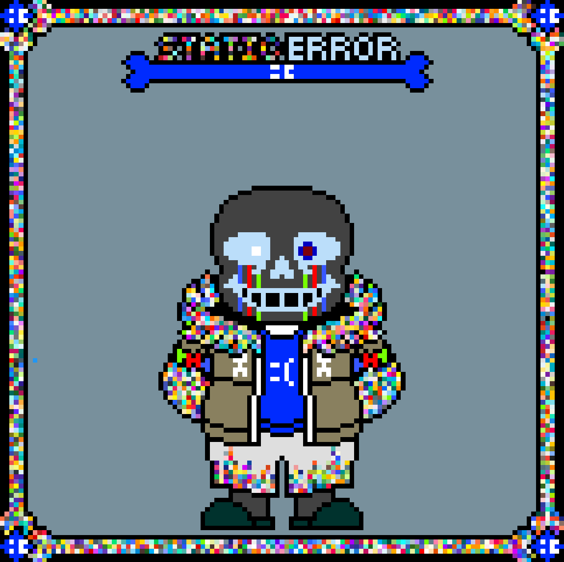 Pixilart - sans aus v2 by Clicksans1