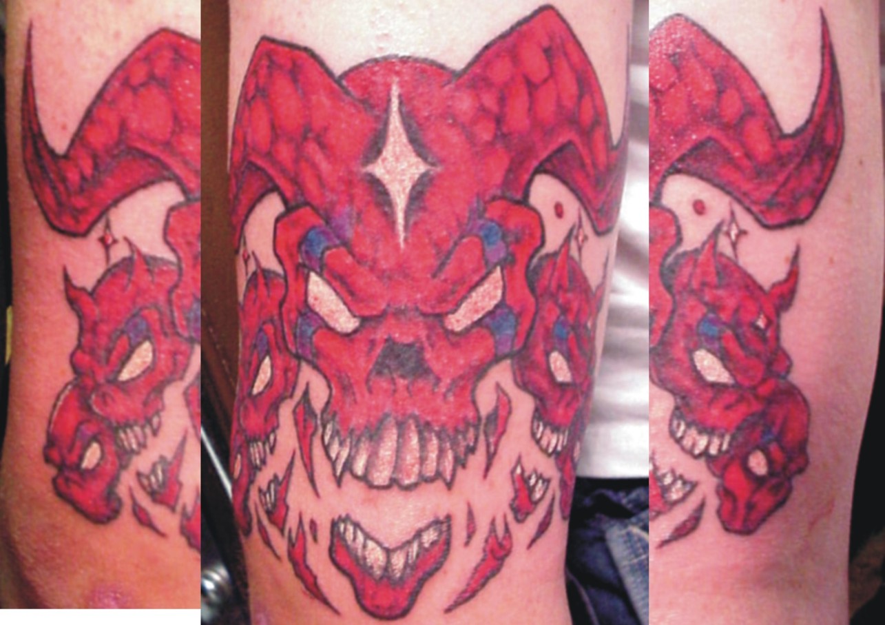 Bollt Demon Skull Tattoo by Mr-Taboo on DeviantArt