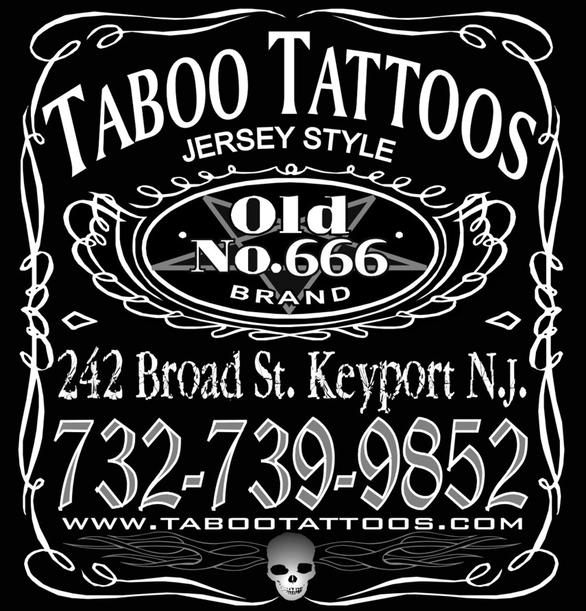 Taboo Tattoos Tee Back