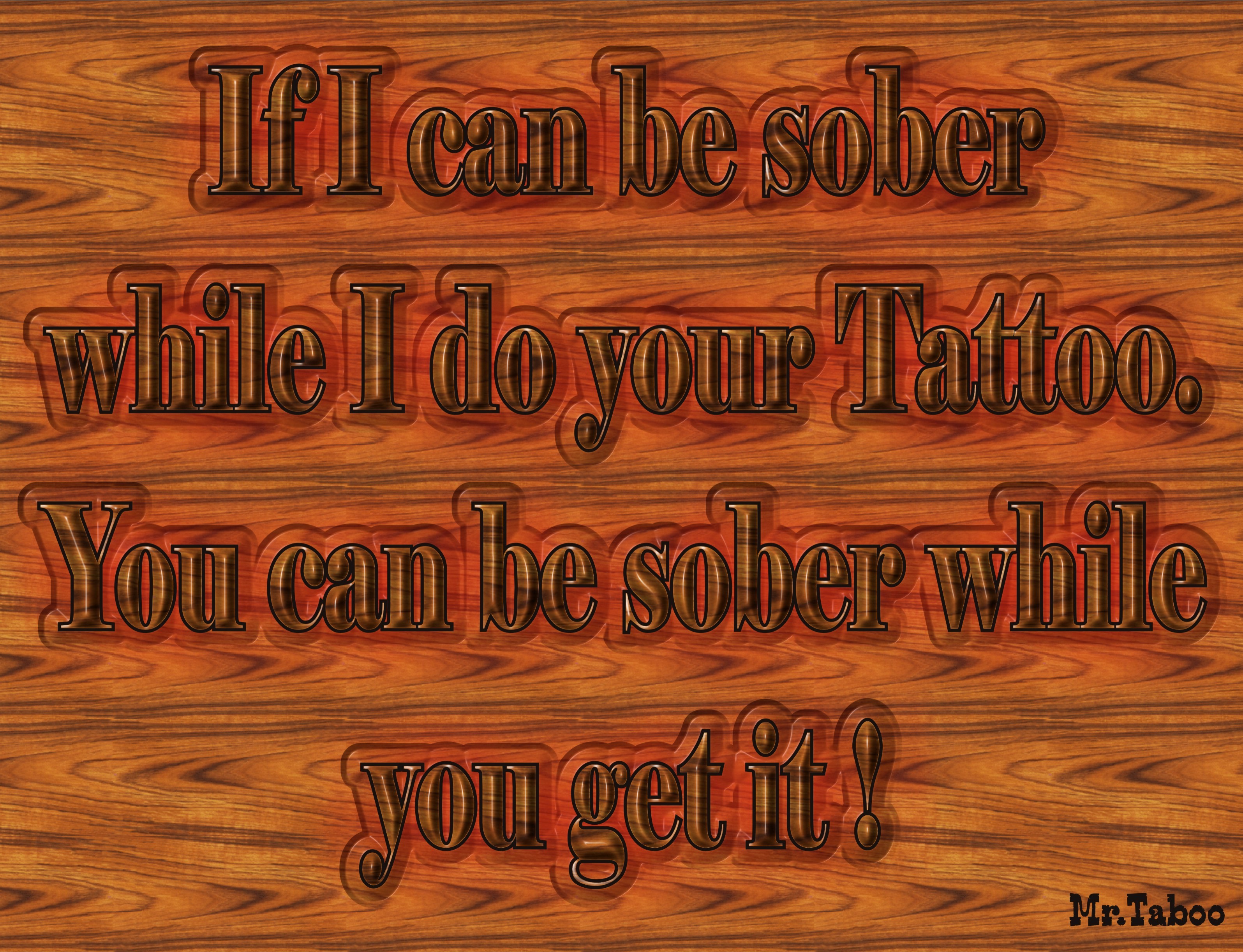 Tattoo Sober