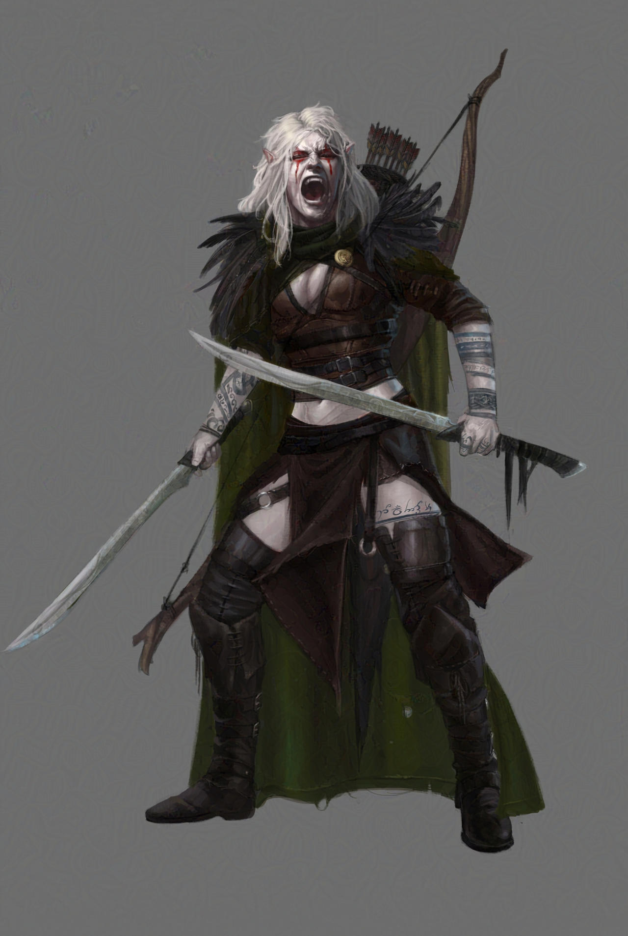 Drow Ranger Fancy Drow Ranger by dantevirgil on DeviantArt