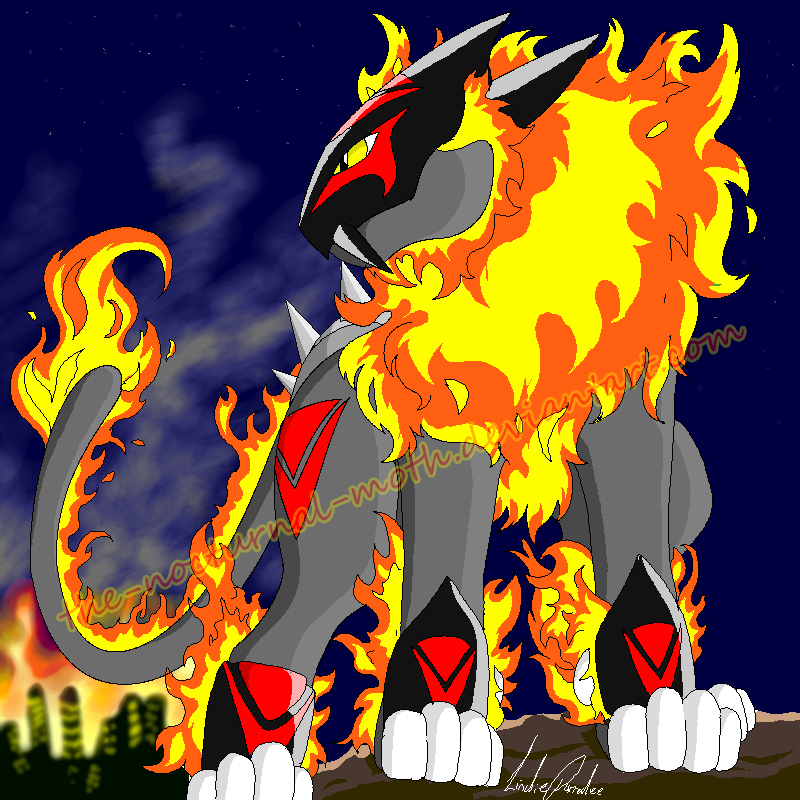 DARK GOD POKEMON - Moltora