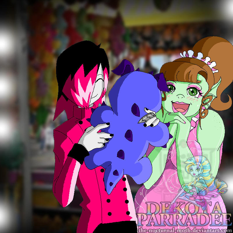 MONSTER HIGH TOWN FAIR - A prize for his girl