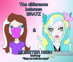 PLEASE don't call Monster High 'BRATZ'
