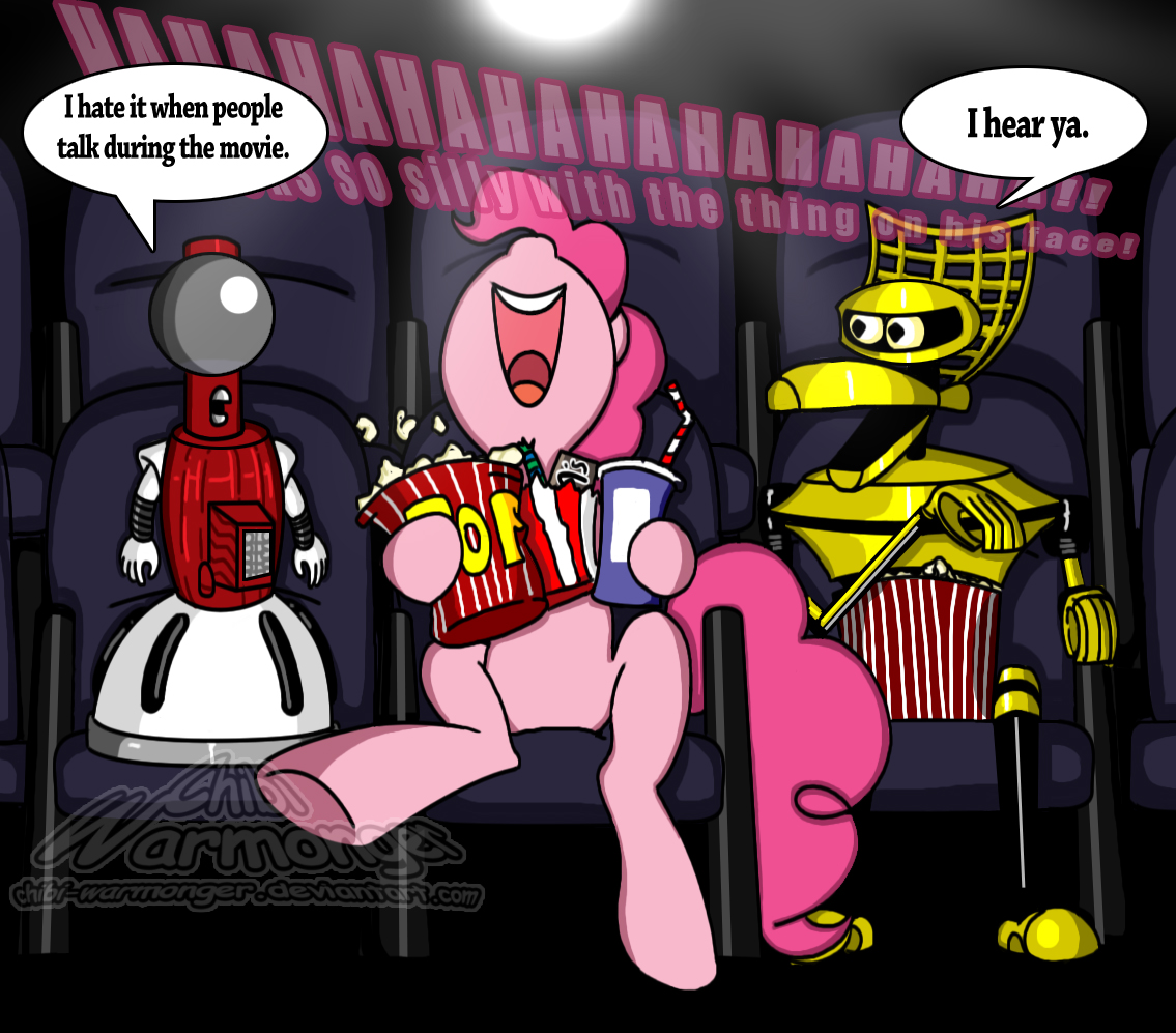 Servo and Crow think Pinkie is obnoxious