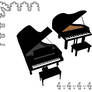 MMD Accessory Grand piano 2 DL