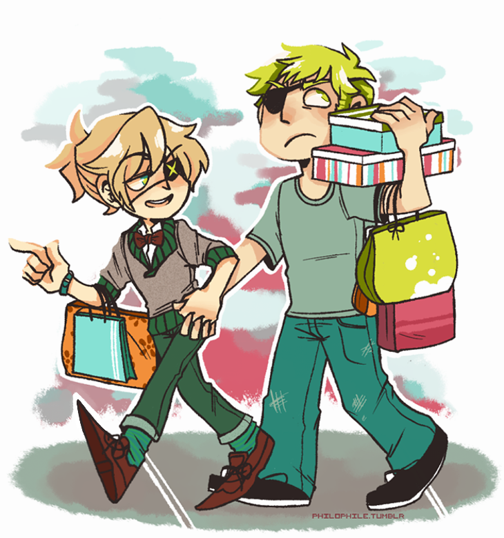 come on loser we're going shopping