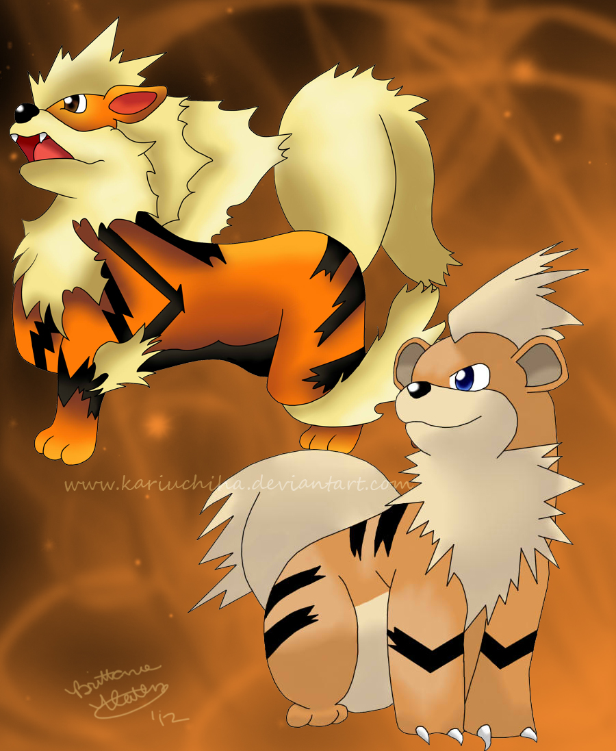 Growlithe Evolution