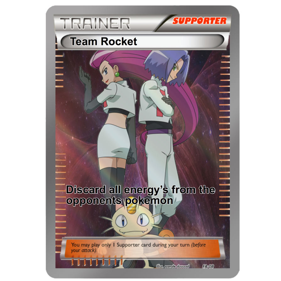 Pokemon Team Rocket Full Art Card by ThePinkGuy5 on DeviantArt