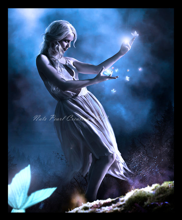 Blue Night by NatsPearlCreation on DeviantArt