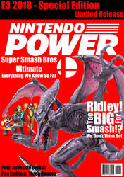 Nintendo Power Magazine - Ridley Cover