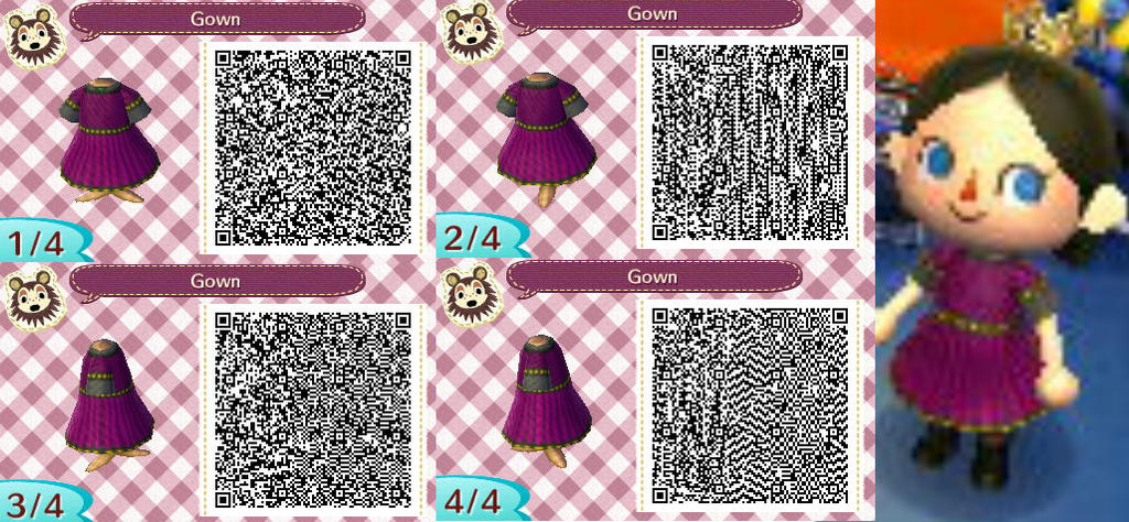 Animal Crossing - Kat Autumn Dress QR