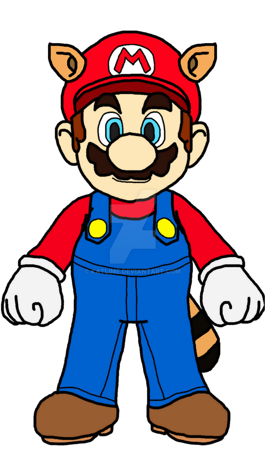 Mari Racoon Mario - Raccoon by KatLime on DeviantArt