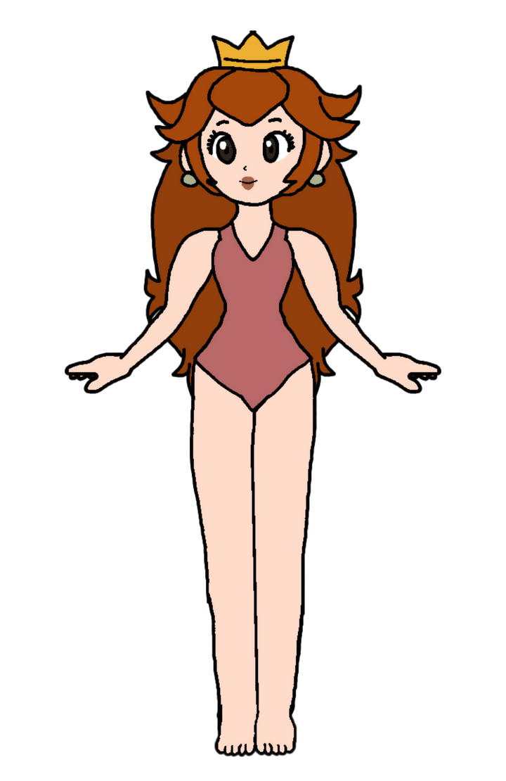Peach - Cartoon (Swimsuit) by KatLime on DeviantArt