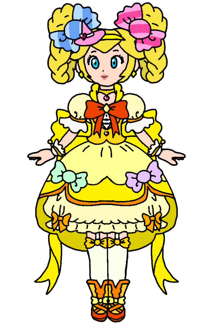 Peach Cure Miracle Topaz By Katlime On Deviantart Peach Cure Miracle Topaz By Katlime On Deviantart