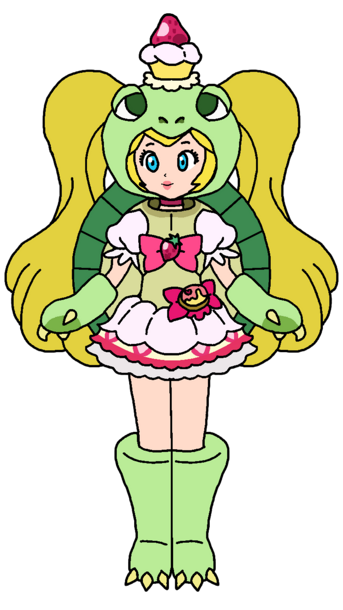 Peach - Cure Whip (Turtle) by KatLime on DeviantArt