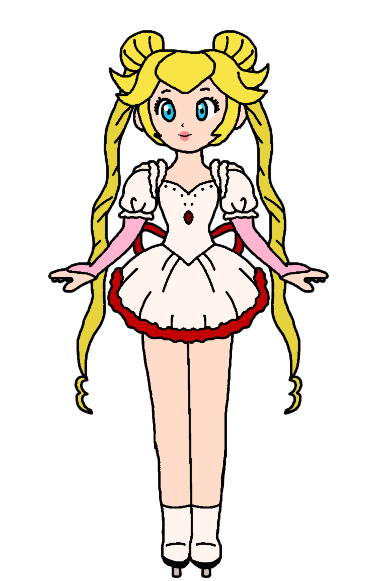 princess peach skater dress The Peach Skater Dress S
