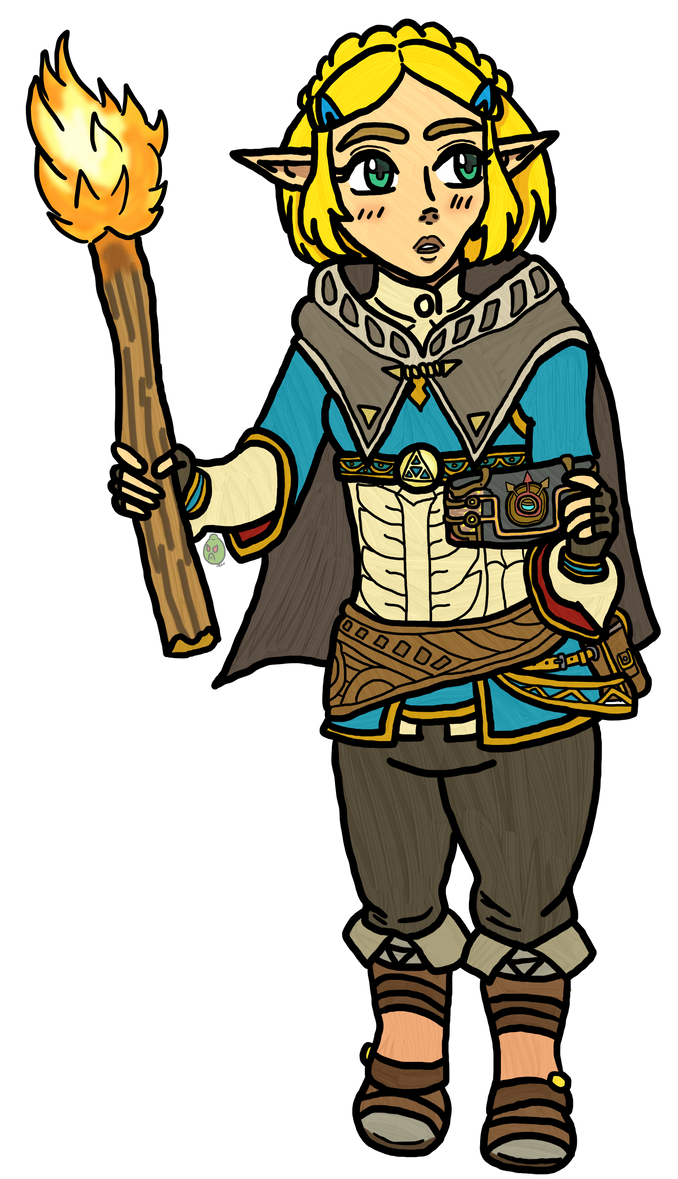 Princess Zelda (TOTK) by KatLime on DeviantArt