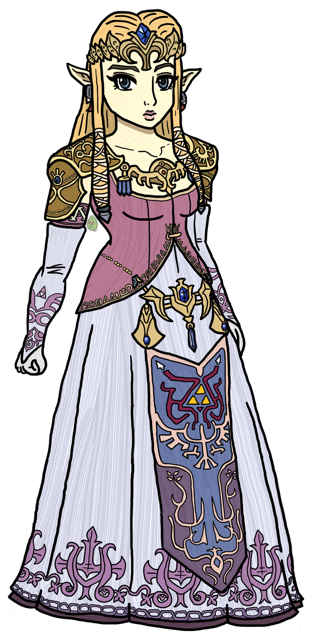 Princess Zelda (Brawl - Pink) by KatLime on DeviantArt