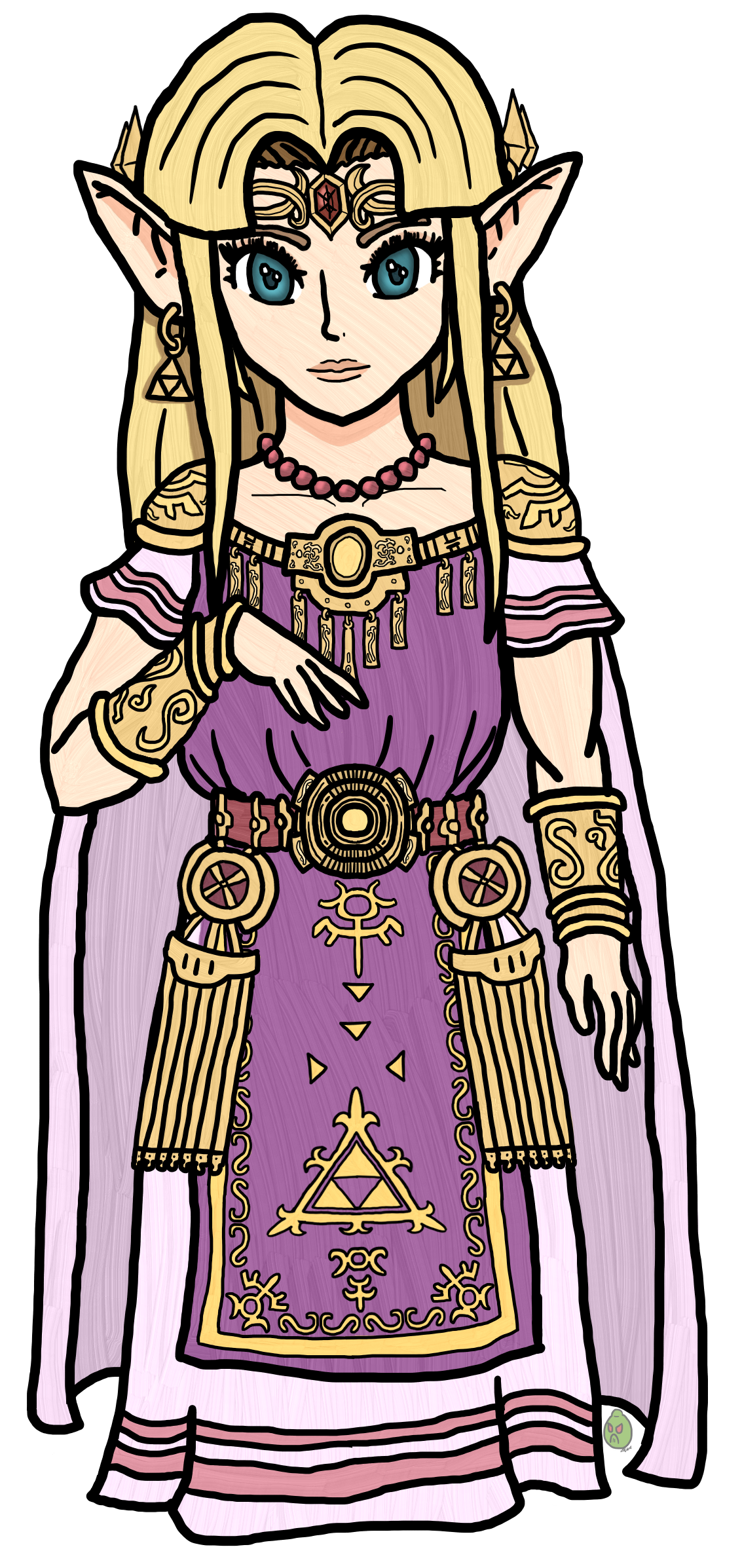Princess Zelda (Ultimate - Pink) by KatLime on DeviantArt