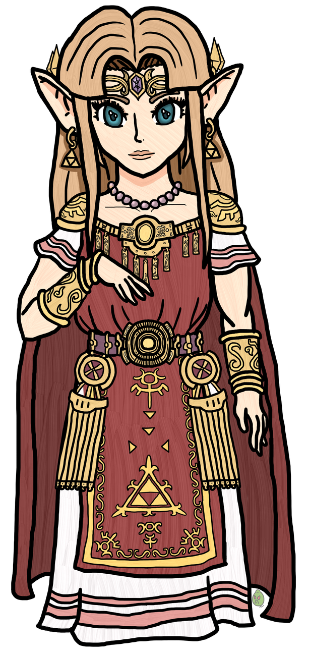 Princess Zelda (Ultimate - Red) by KatLime on DeviantArt