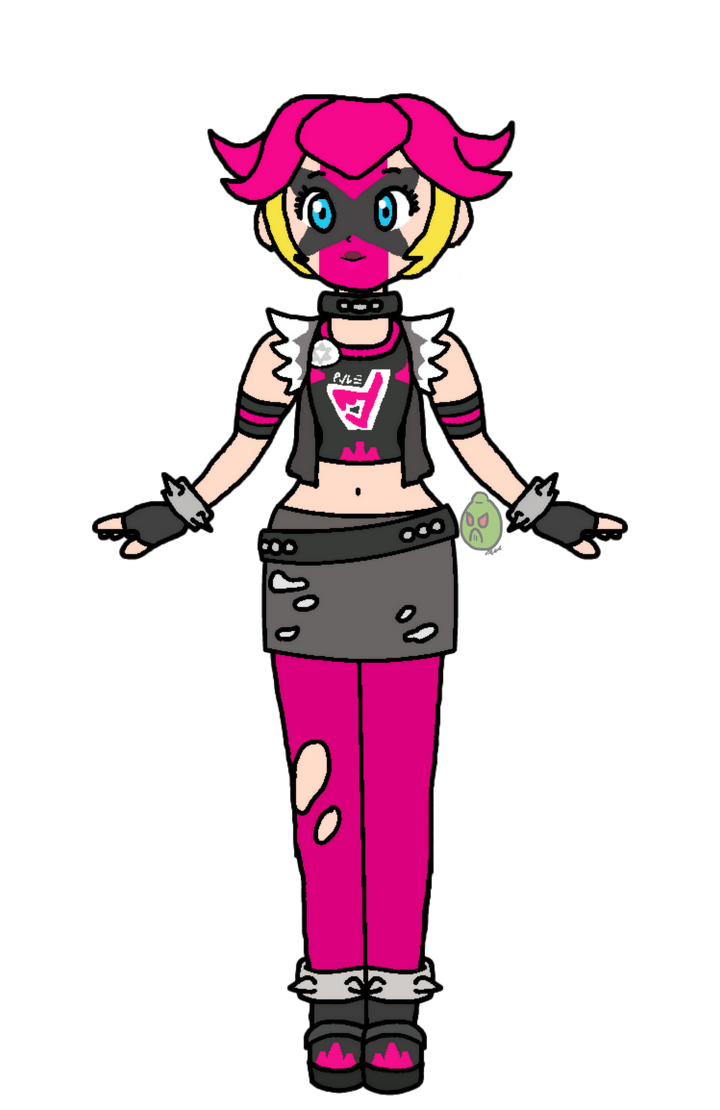 Peach - Team Yell Grunt by KatLime on DeviantArt