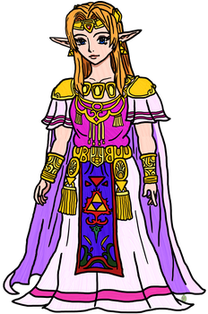 Princess Zelda (Ocarina of Time Concept #2)