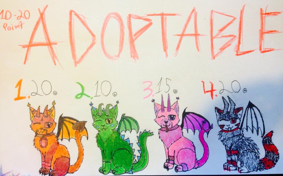 Dragon Kitten Adoptables! ((CLOSED))