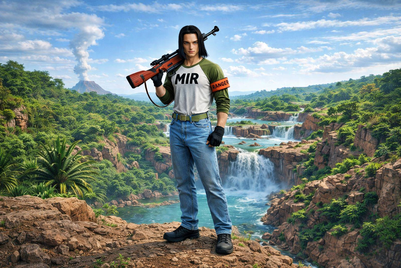 Android #17 - The Ranger of Forest by PublicEye84 on DeviantArt