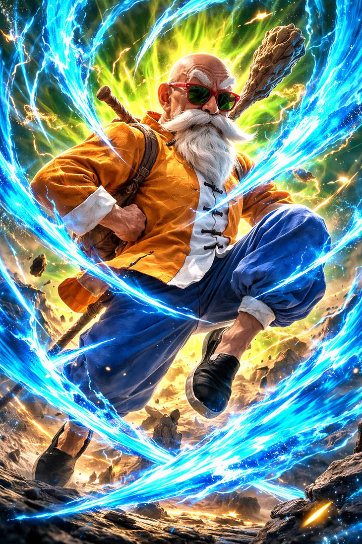 Master Roshi's Head Master Roshi by PublicEye84 on DeviantArt