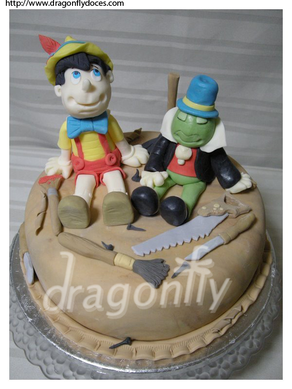Pinocchio Cake by dragonflydoces on DeviantArt