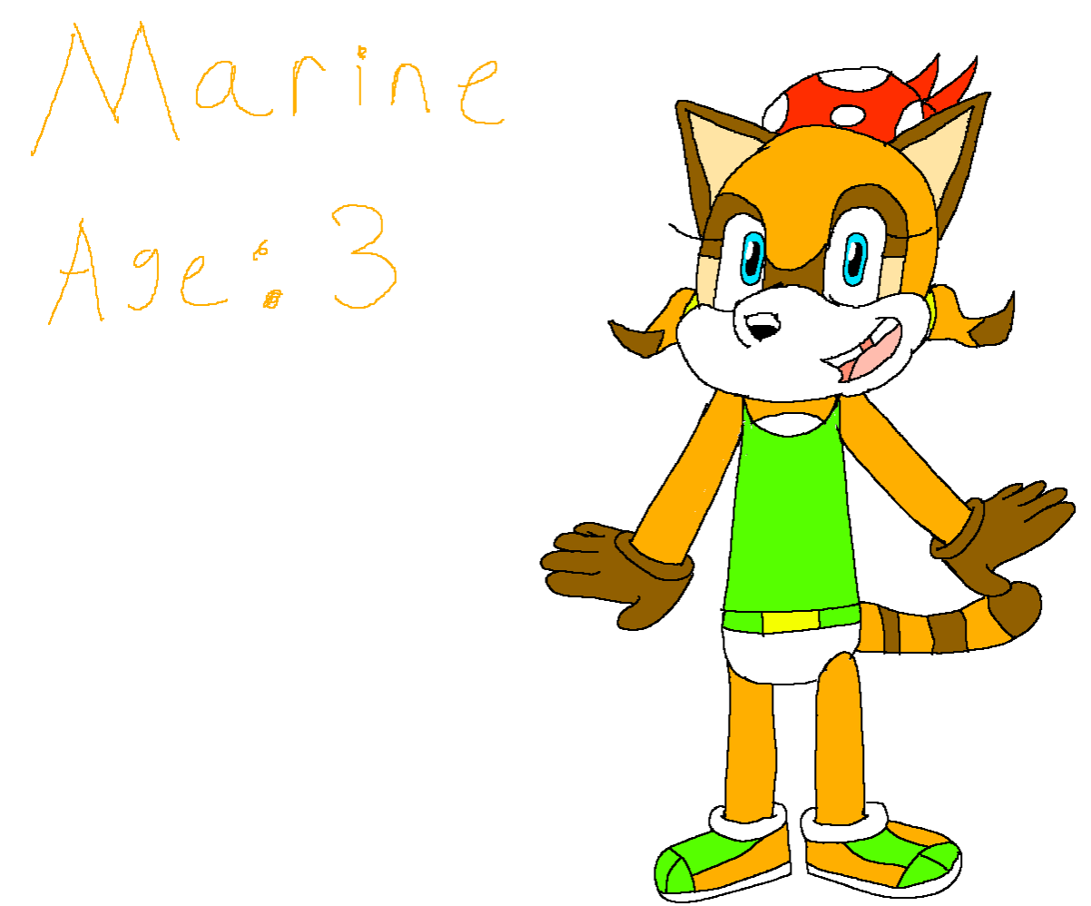 Angel Racoon Angel and Friends Cast: Captain Marine Racoon by AngelRabbit22 on ...