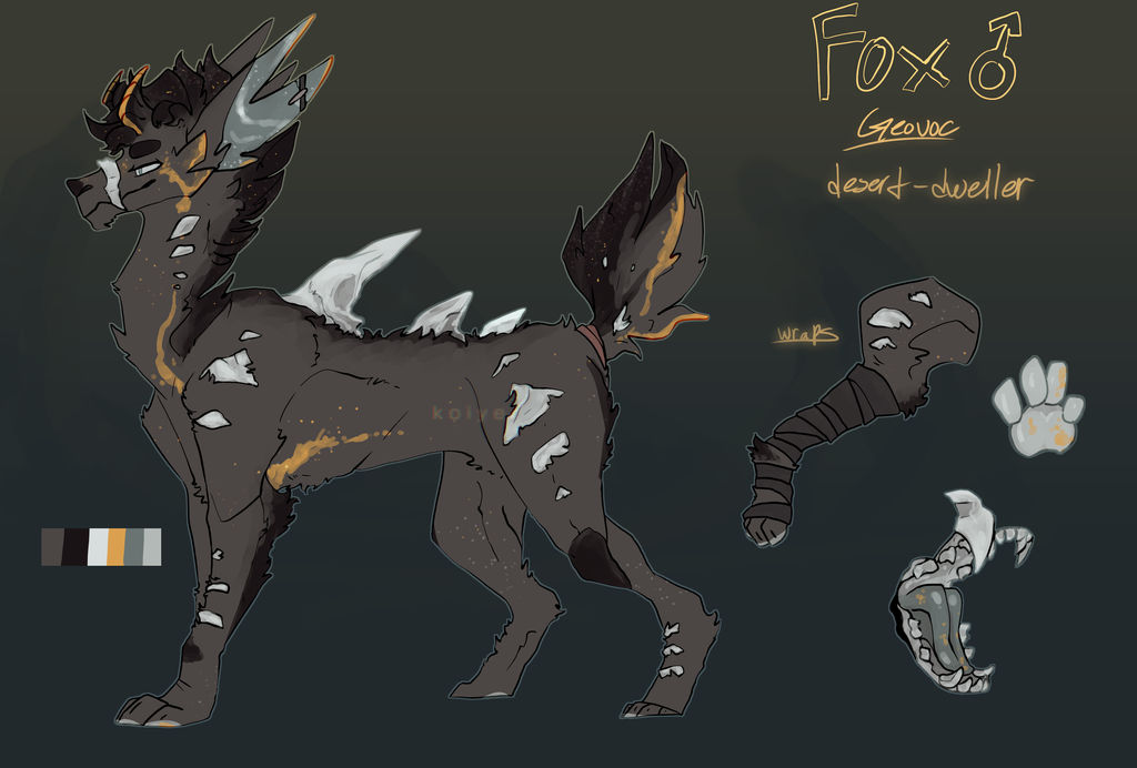 Custom Fox Rp Fox Ref by Koiyer on DeviantArt