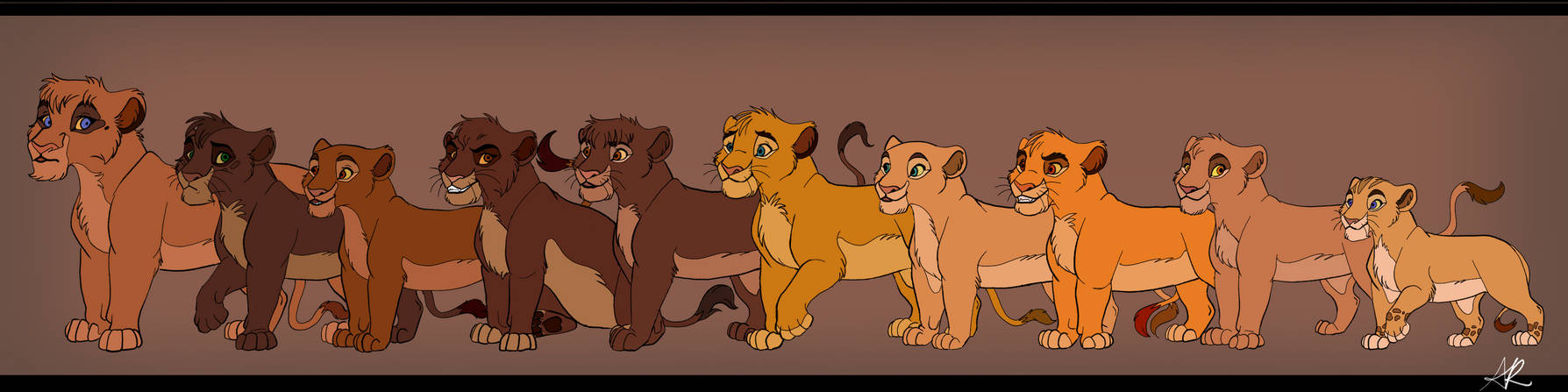 Pridelands Cubs by Ayaba-kiniun on DeviantArt