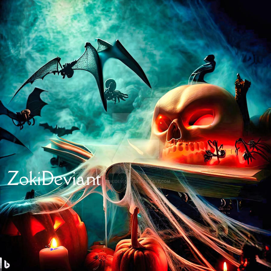 Scareful Suspenseful atmosphere of eerie Halloween scenery by ZokiDeviant on ...