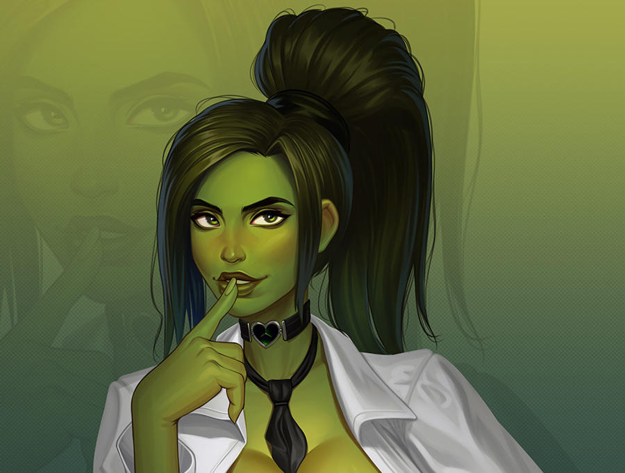 SheHulk by mikiron on DeviantArt