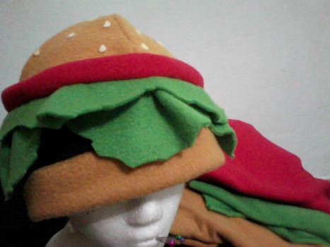 Hamburger flecce hat