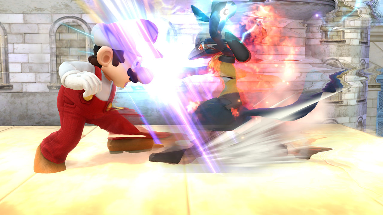 Mario Slapping Lucario Slaps Mario by pikachuandsonic on DeviantArt