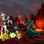 Natalie and her Team see Persephone and Exemonster