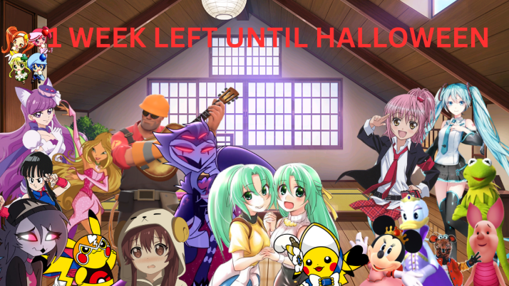 1 Week Left Until Halloween