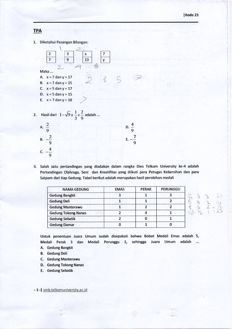Contoh Soal Tes Bahasa Inggris Telkom Berbagi Contoh Soal Contoh Soal Tes Bahasa Inggris Telkom Berbagi Contoh Soal