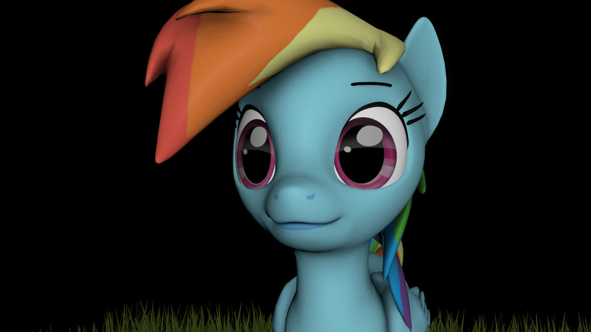 {SFM} MLP: Rainbow head turn (animation) by Ash219 on DeviantArt