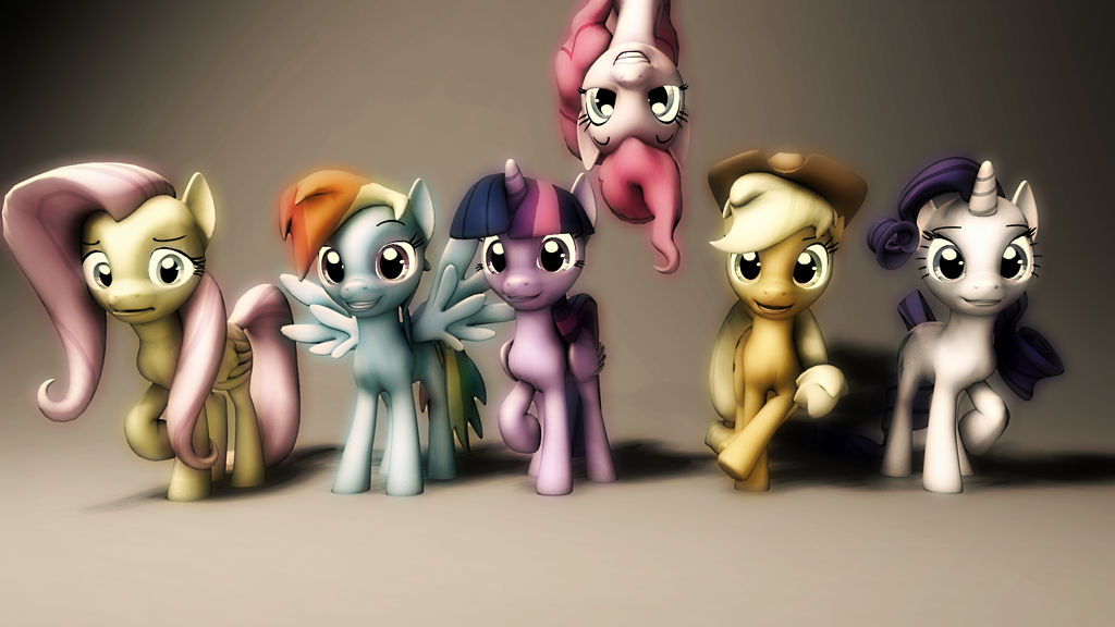 {SFM} MLP: Mane 6 (Again) by jaygaming1