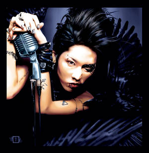 Miyavi portrait - Recolored