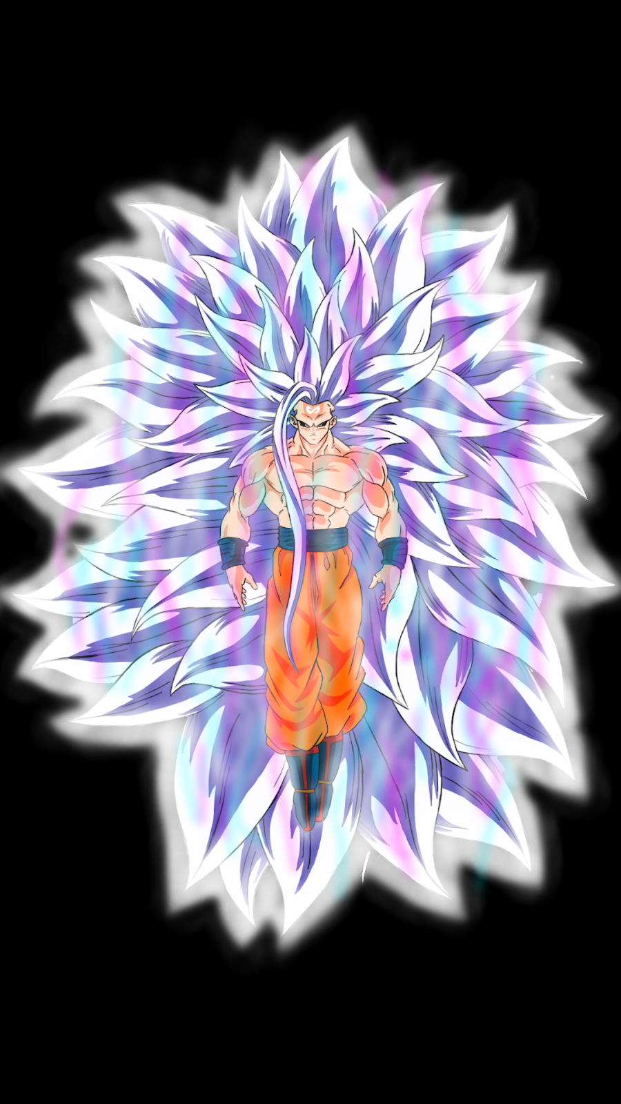 Goku super saiyan Infinity aura by Gachanick on DeviantArt