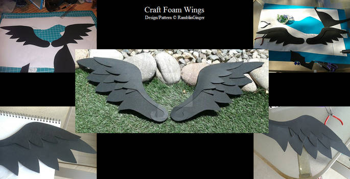 Craft Foam Wings