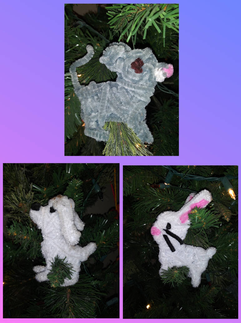 Puppy, Rabbit, and Mouse by CreationPark on DeviantArt